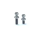 R1wurks 900094 (B7 Series) Titanium Steering Link Ballstud Set, 2pcs Sliver