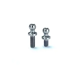 R1wurks 900094 (B7 Series) Titanium Steering Link Ballstud Set, 2pcs Sliver