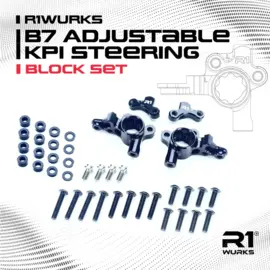 R1wurks R1-900089 (B7 Series) Adjustable KPI Steering Block Set