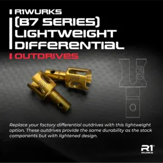 R1wurks R1-900068 (B7 Series) Lightweight Differential Outdrives