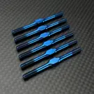 R1wurks R1-900105-1 Blue Titanium Turnbuckle Set, M3.5 for B7