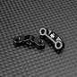 R1wurks R1-900100 (B7 Series) Link Mounts, +1mm, Black