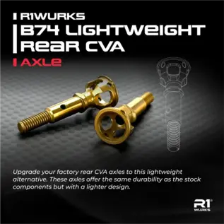 R1wurks R1-900004 (B74 Series) Lightweight Rear CVA Axle