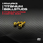 R1wurks R1-990069 R1WURKS Titanium Ballstuds, Titanium Nitride Coated, 6mm