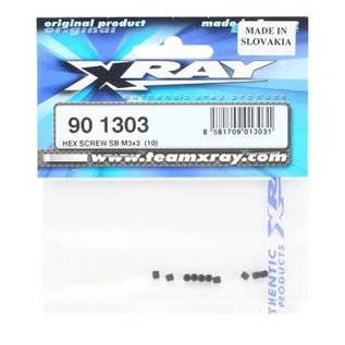 Xray XRA901303  3x3mm Hex Set Screw (10)