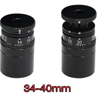 HOT RACING HRASD1420RH01  Aluminum Ride Height Gauge 14-20mm plus 5/10/15mm