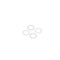 Schumacher U8748  Diff/Spool End Float Shim 6x7.7x0.1mm - Mi9 (pk4)