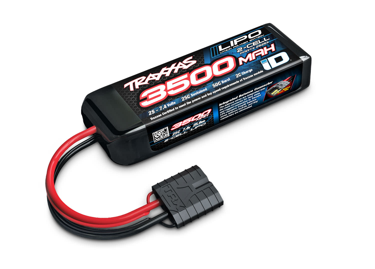 TRA2832X 5000mAh 11.1v 3-Cell 25C LiPo Battery ATON W/ iD Plug