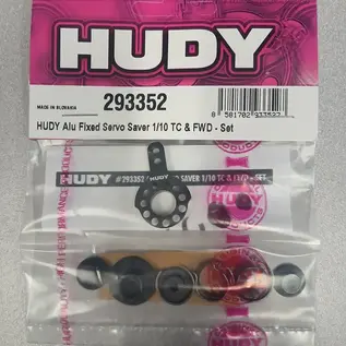 Hudy HUD293352 Hudy Aluminium Fixed Servo Saver 1:10 TC & FWD
