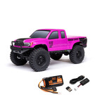 Axial Racing AXI-1219T3 1/24 SCX24 Base Camp 4WD Rock Crawler Brushed RTR Pink