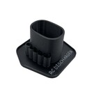 RC DISCHARGER RCD-ESH-DWPT-BLK  Black Electric Screwdriver Dewalt Gyroscopic Holder with Parts Tray
