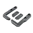 RC Maker RCM-X424-BM GeoCarbon HD Battery Hook Set for XRAY X4'24
