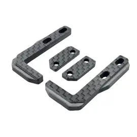 RC Maker RCM-X424-BM GeoCarbon HD Battery Hook Set for XRAY X4'24