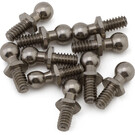 Team Associated ASC6271  RC10 Ballstud Set .20, silver (10)