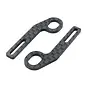 RC Maker RCM-HRPUL-E3 Horizontal Rear Post Body Mounts ULTRA LITE - Carbon Extensions Type 3