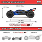 Arrma ARA2306ST2 TYPHON GROM Brushless 4X4 RTR with Battery & Charger, Blue