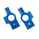 Traxxas TRA8352X  Blue Left & Right Stub Axle Carriers 4-Tec 2.0 & 4-Tec Drift