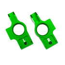 Traxxas TRA8352X  Green Left & Right Stub Axle Carriers 4-Tec 2.0 & 4-Tec Drift