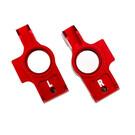 Traxxas TRA8352X  Red Left & Right Stub Axle Carriers 4-Tec 2.0 & 4-Tec Drift