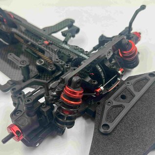 Xpress XP-11110 + XQ2S Xpress Execute XQ2S 1/10 Touring Car with Mid Motor Club Racer Conversion Kit