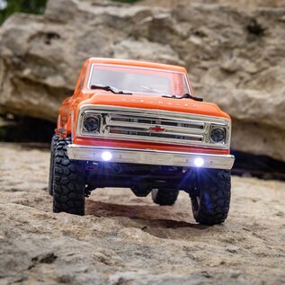 Axial Racing AXI00001V2T3  1/24 SCX24 Orange 1967 Chevrolet C10 4WD Brushed Truck RTR