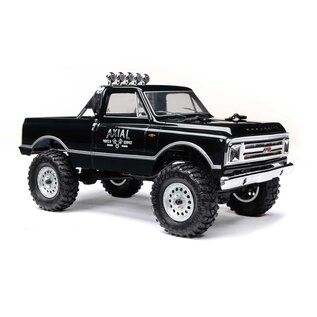 Axial Racing AXI00001V2T4  1/24 SCX24 Black 1967 Chevrolet C10 4WD Brushed Truck RTR