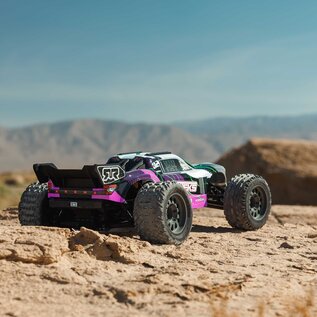 Arrma ARA3205ST2  Purple 1/10 VORTEKS MEGA 550 2WD Stadium Truck RTR with Battery & Charger