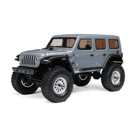 Axial Racing AXI00002V3T3  1/24 SCX24 Grey 2019 Jeep Wrangler JLU 4WD Truck RTR
