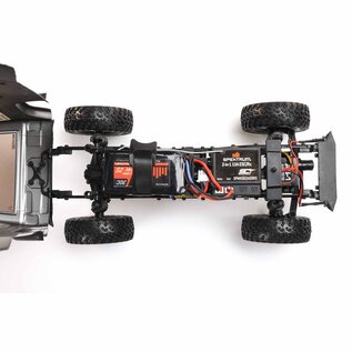 Axial Racing AXI00002V3T3  1/24 SCX24 Grey 2019 Jeep Wrangler JLU 4WD Truck RTR