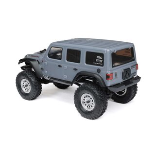 Axial Racing AXI00002V3T3  1/24 SCX24 Grey 2019 Jeep Wrangler JLU 4WD Truck RTR