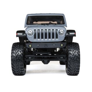 Axial Racing AXI00002V3T3  1/24 SCX24 Grey 2019 Jeep Wrangler JLU 4WD Truck RTR