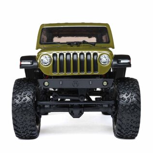 Axial Racing AXI00002V3T4  1/24 SCX24 Green 2019 Jeep Wrangler JLU 4WD Truck RTR