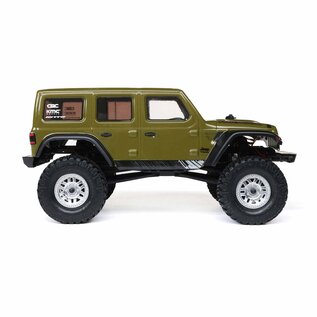 Axial Racing AXI00002V3T4  1/24 SCX24 Green 2019 Jeep Wrangler JLU 4WD Truck RTR