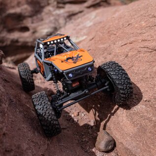 Axial Racing AXI01002V2T2  1/18 UTB18 Capra 4WD Unlimited Trail Buggy RTR, Grey