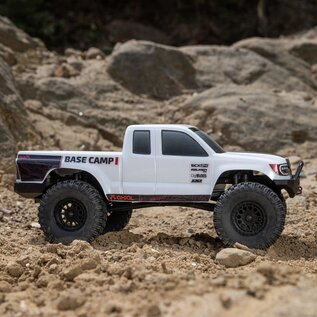 Axial Racing AXI-1219T1 1/24 SCX24 Base Camp 4WD Rock Crawler Brushed RTR White