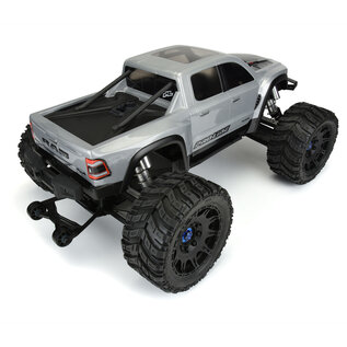 Proline Racing PRO3574-17  Pro-Line Ram 1500 TRX Pre-Cut Monster Truck Body (Clear) (X-Maxx)