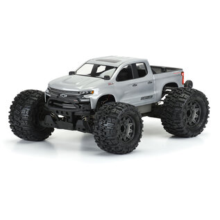 Proline Racing PRO3506-00  2019 Chevy Silverado Z71 Trail Boss Clear Body, for Pro-MT and Stampede 4X4