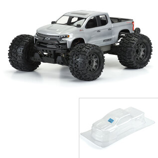 Proline Racing PRO3506-00  2019 Chevy Silverado Z71 Trail Boss Clear Body, for Pro-MT and Stampede 4X4
