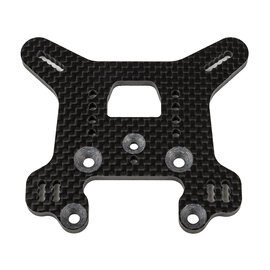 Team Associated ASC81635  FT Rear Shock Tower, 36.5, Carbon Fiber for RC8B4.1