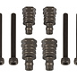 Team Associated ASC81591  FT Shock Bushings, 14mm & 17mm, Aluminum for RC8B4.1