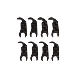Team Associated ASC92495  FT Steering Block Mount Shim Set, Carbon Fiber for B7