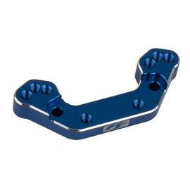 Team Associated ASC92477  FT Ballstud Mount, +2mm, Blue Aluminum for B7