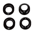 Team Associated ASC92455 FT Aluminum Differential Height Inserts for B7