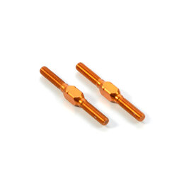 Xray XRA303211-O  Orange Aluminum Adjustable Turnbuckle L/R 30mm - SWISS 7075 T6 (2)