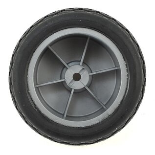 Custom Works R/C CSW6356  Street-Trac Pre-Mounted Dirt Oval Rear Tires (2) w/Orange Insert HB