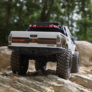 Axial Racing AXI-1375T1  1/10 SCX10 III White Base Camp 4X4 Rock Crawler Brushed RTR