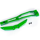 Traxxas TRA10221 GREEN Alum Chassis brace, front Maxx, Maxx Slash