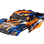 Traxxas TRA5851T  Orange & Blue  Slash 2WD & 4WD Body (Clipless)