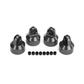 Traxxas TRA7764 Gray  Aluminum GTX Shock Cap (4) Fits X-Maxx & XRT