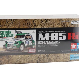 Tamiya TAM58670-A 1/10 RC Citroen 2CV Rally Kit, M-05Ra Chassis